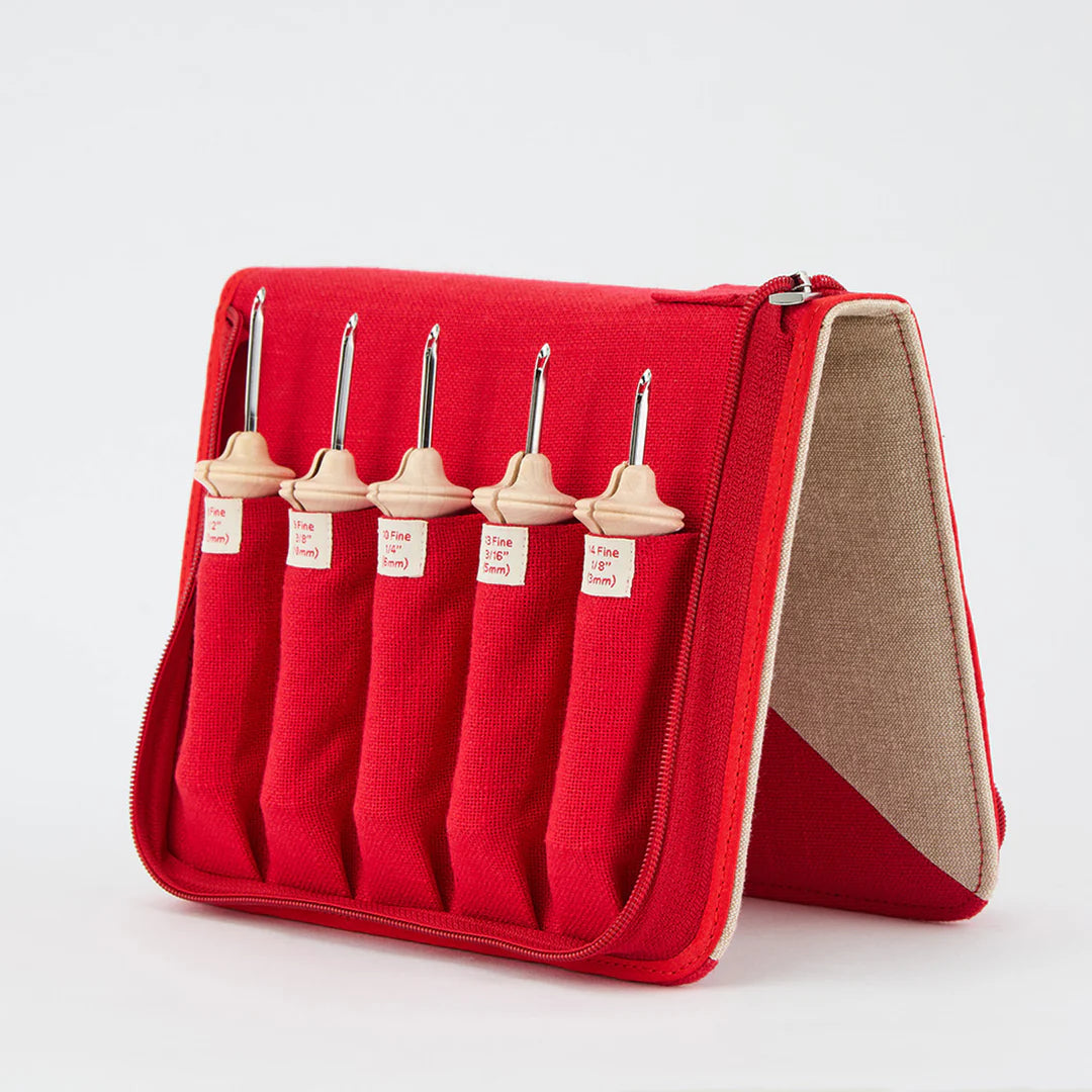 Oxford Punch Needle Complete Set- Natural Wood