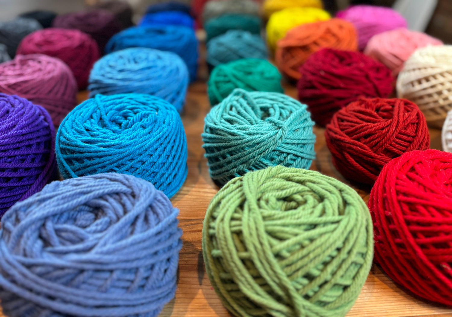 Mixture of Regal and Super Yarns