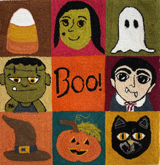 Boo! Pillow Pattern