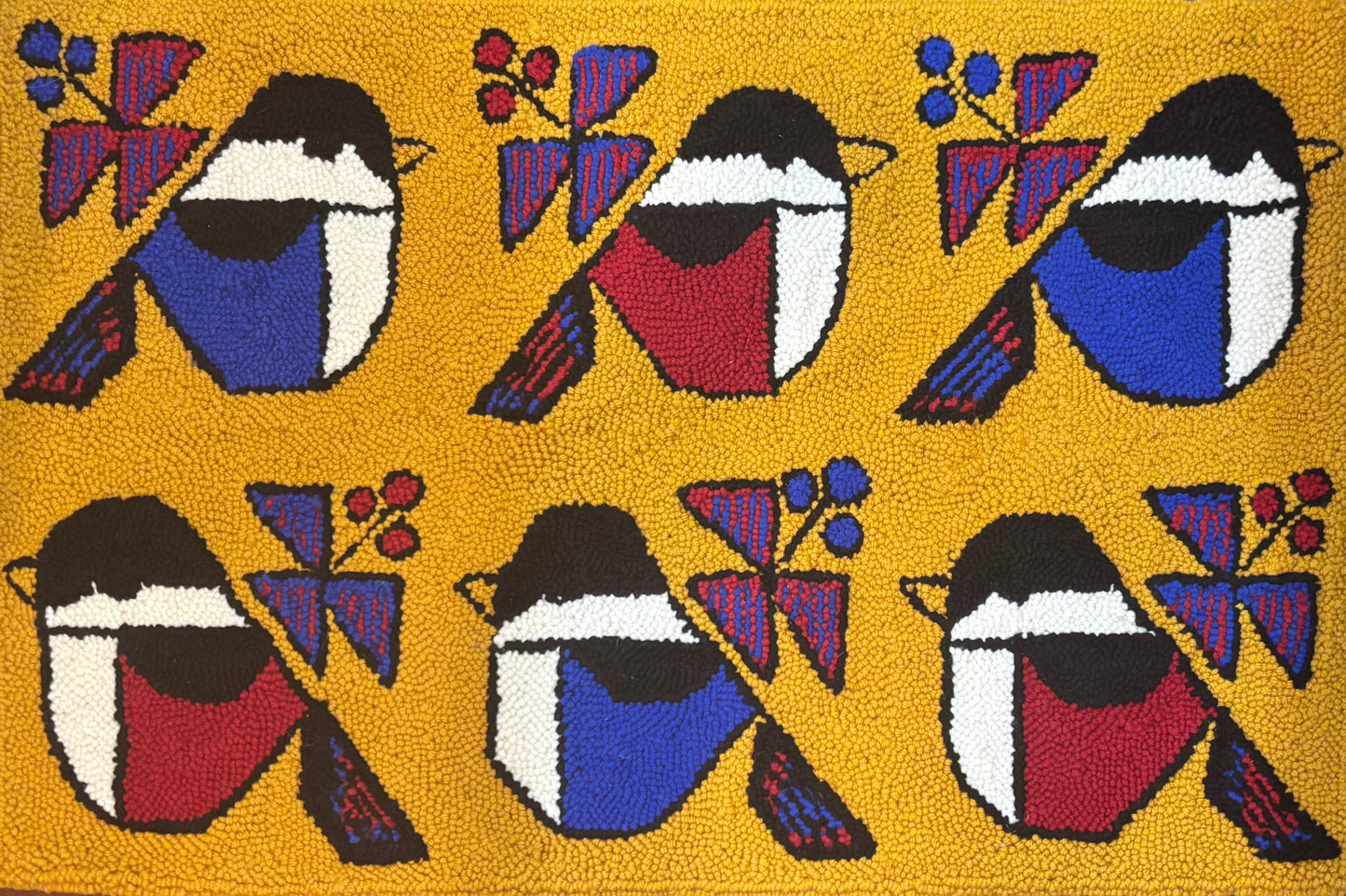 Flock Together 2x3 rug