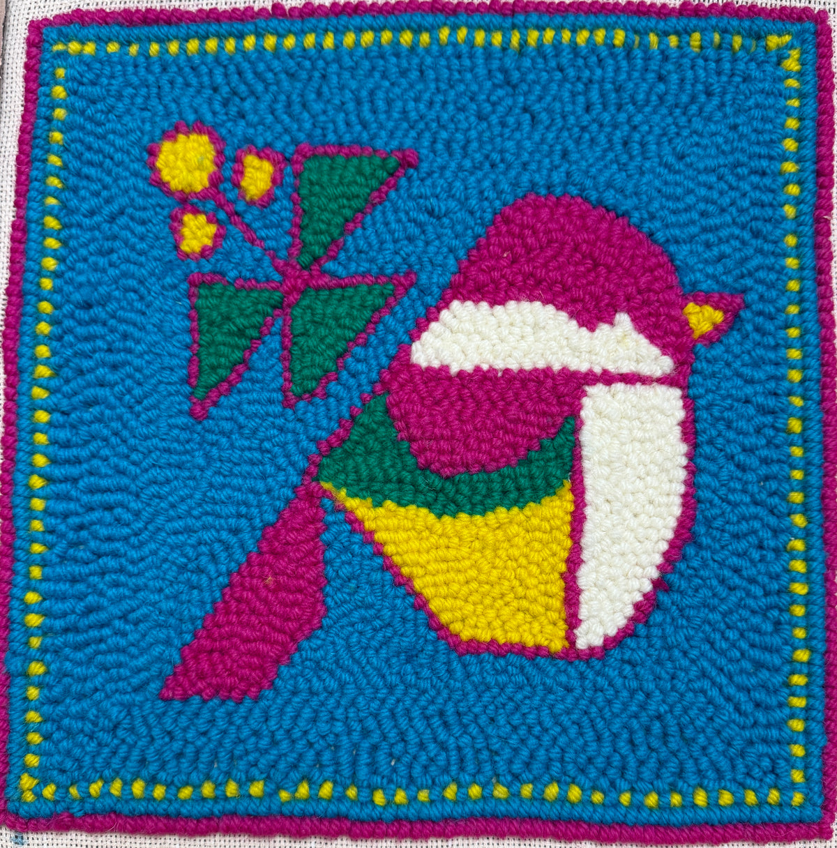 Bird pattern on Monk’s cloth
