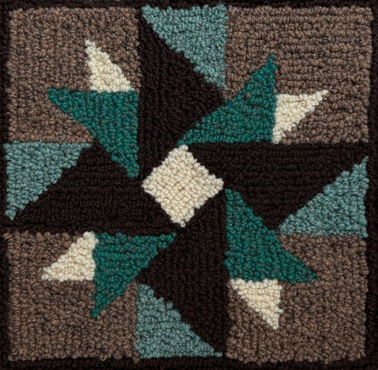 Double Aster Punch Needle Bundle