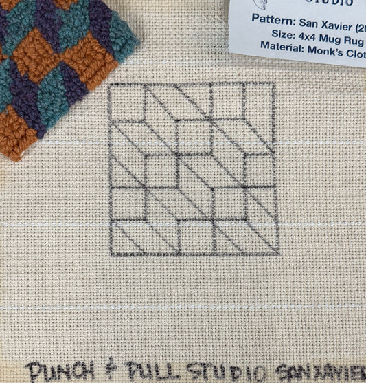 San Xavier Pattern on Monk’s or Weaver’s Cloth