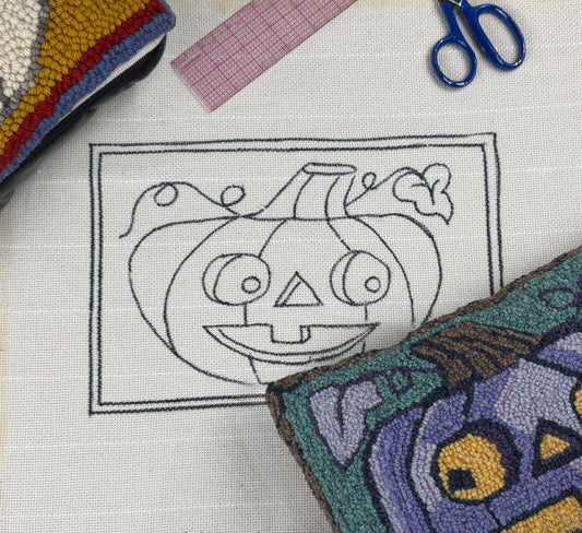 Pumpkin/Jack o’Lantern pillow pattern