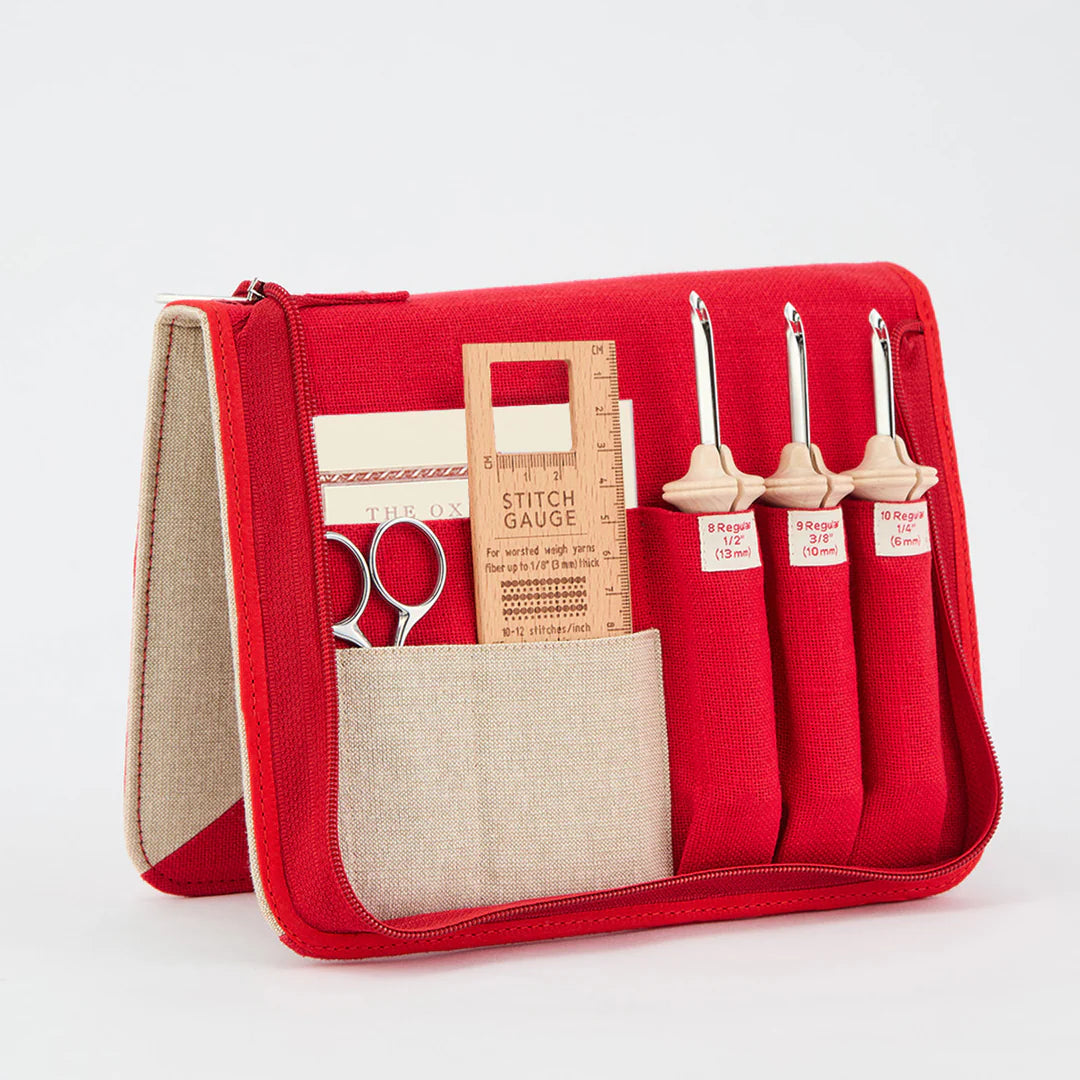 Oxford Punch Needle Complete Set- Natural Wood