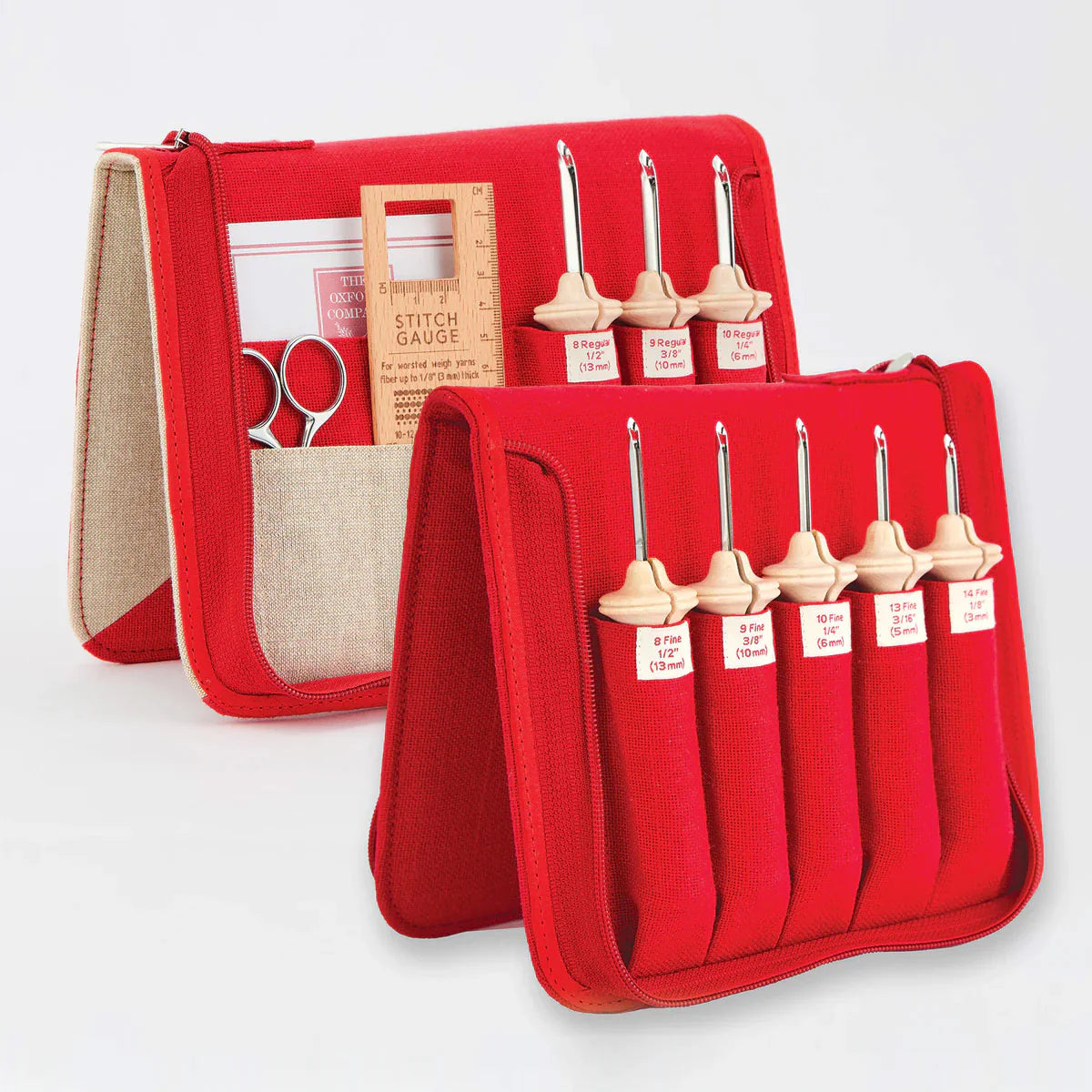 Oxford Punch Needle Complete Set- Natural Wood